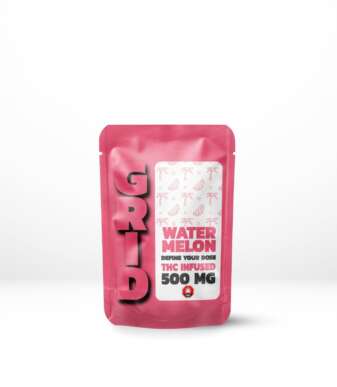 GRID – Watermelon 500mg THC Gummies