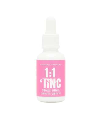 Euphoria Cannabis – 1:1 1500mg (750mg THC+750mg CBD) THC/CBD Tincture