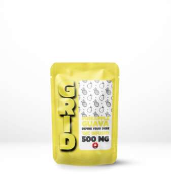 GRID – Pineapple Guava 500mg THC Gummies