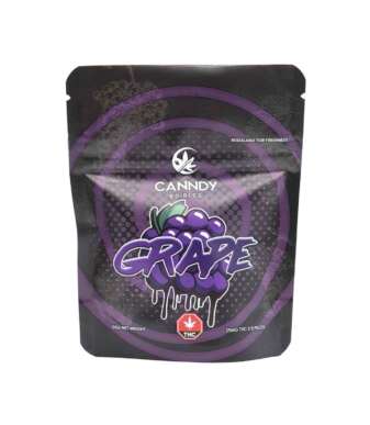 Canndy Edibles (200mg) THC Gummies – Grape