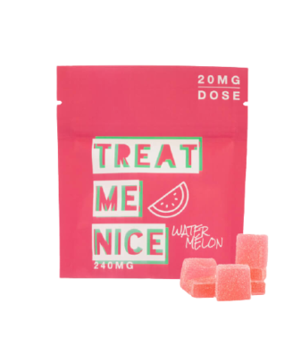 Treat Me Nice (240mg) THC Gummies – Watermelon