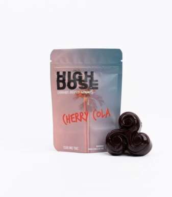 High Dose 500mg THC Gummy – Cherry Cola