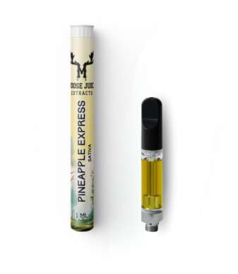 Moose Juice Extracts 1mL Cartridge – Pineapple Express THC Distillate