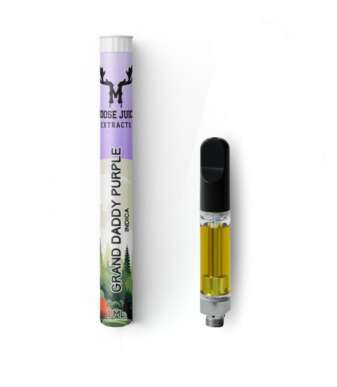 Moose Juice Extracts 1mL Cartridge – Grand Daddy Purple THC Distillate