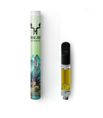 Moose Juice Extracts 1mL Cartridge – OG Kush THC Distillate