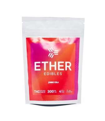 Ether Edibles 300MG THC – Jumbo Cola