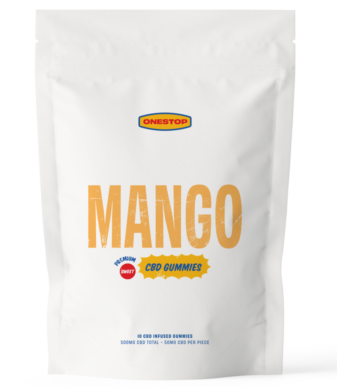 OneStop – Mango 500mg CBD Gummies