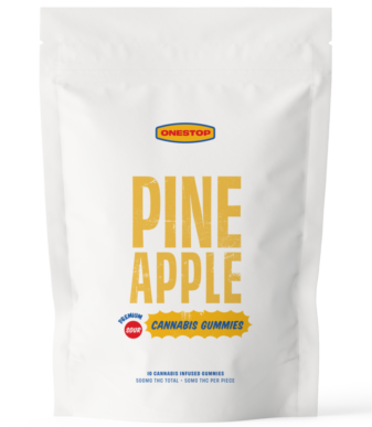 OneStop – Sour Pineapple 500mg THC Gummies