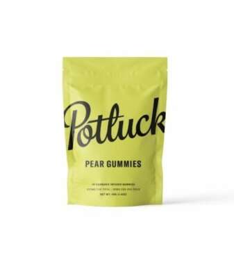 Potluck Edibles 200mg CBD Gummies – Pear
