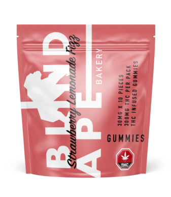 Blind Ape – Strawberry Lemonade 300mg THC Gummies