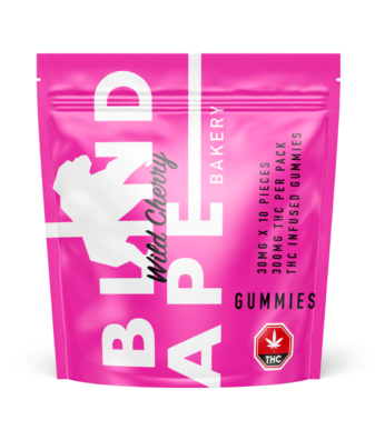 Blind Ape – Wild Cherry 300mg THC Gummies