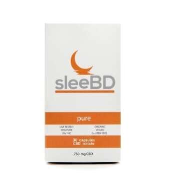 SleeBD CBD Capsules – Pure