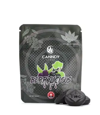Canndy Edibles (300mg) THC Gummies – Berrylicious