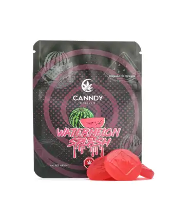 Canndy Edibles (300mg) THC Gummies – Watermelon Splash