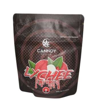 Canndy Edibles (300mg) THC Gummies – Lychee