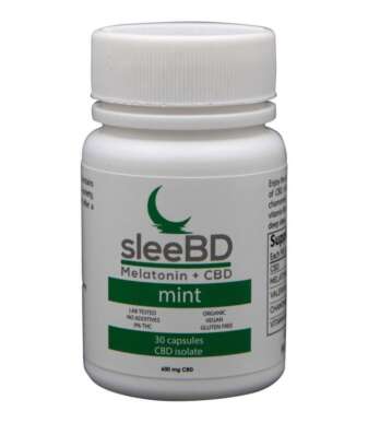 SleeBD CBD Capsules – Mint